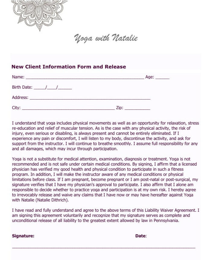 Class Waiver